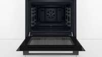 BOSCH HEF010BA1 Serie 2, Einbau-Herd, 60 x 60 cm, Schwarz